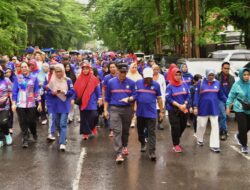 Jalan Sehat, Pj Gubernur Sulsel Prof Zudan Banjir Ucapan Selamat dan Terima Kasih