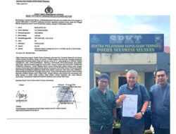 Kuasa Hukum Andalan Hati Laporkan Danny-Arsyad ke Polda Sulsel.