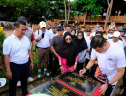 Jogging Track Bahan Rubber dan Berstandar Nasional Hadir di Gowa