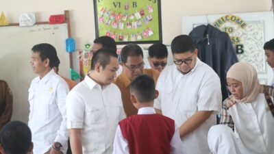 HUT Partai Gerindra, Fraksi Gerindra DPRD Makassar Pantau MBG, Pastikan Semua Berjalan Baik.