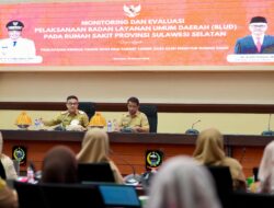 Pimpin Monev Delapan RS Milik Pemprov Sulsel, Jufri Rahman Minta Target Ditetapkan Berdasarkan Kinerja Tahun Lalu
