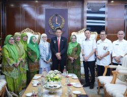 Temui Pj Gubernur Sulsel, Andi Majdah Laporkan Persiapan Kongres Muslimat NU Hingga Rencana Kedatangan Menteri PPPA