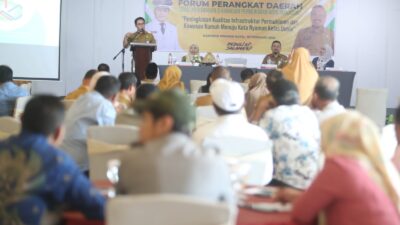 Forum SKPD Disperkim Kota Makassar, Pj Sekda Makassar Tekankan Perencanaan Berdasarkan Data Akurat