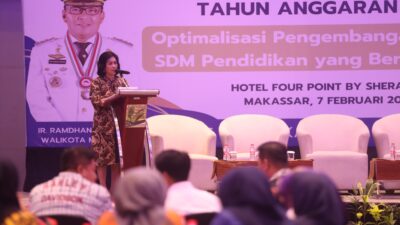 Pada Forum Disdik Makassar, Nielma : Fokus Pada Pemerataan Akses Pendidikan dan Peningkatan Mutu Sekolah.