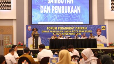 Melalui Forum Perangkat Daerah DPU Makassar, Zuhaelsi Zubir Pastikan Setiap Proyek Bisa Memberikan Manfaat maksimal Bagi masyarakat