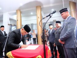 Disetujui Kemendagri dan Bupati Terpilih, Adnan Lantik 178 Pejabat Pemkab Gowa, Pastikan Semua orang Terbaik.