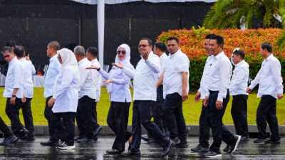 Hati Damai Ikuti Gladi Bersih Persiapan Pelantikan 