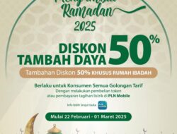 Promo Ramadan dari PLN, Diskon Tambah Daya 50% + 50%, Ini Kata Pelanggan