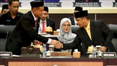 DPRD Sulsel Kukuhkan Andi Sudirman-Fatmawati Sebagai Pemimpin Baru