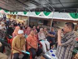 Anggota DPRD Kota Makassar, Fasruddin Rusli Reses di Jalan Minasa Upa, Janji Perbaiki Jalan.