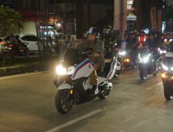 Gunakan Sepeda Motor, Munafri Bersama Forkopimda Kota Makassar Pantau 4 Posko Terpadu Mudik Lebaran 2025
