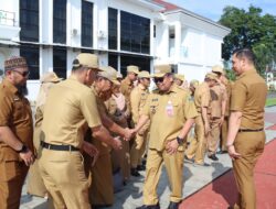 Bupati Takalar Pimpin Apel Gabungan OPD, Harap Ubah Pola Pikir Menjadi Lebih Baik Lagi