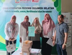 Dinas Kesehatan Sulsel Mulai Distribusikan Vaksin Meningitis untuk Calon Jamaah Haji di 24 Kabupaten/Kota