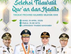 Luwu Utara Tuan Rumah STQH XXIII Tingkat Provinsi Sulsel, Ini Jadwal dan Hadiahnya