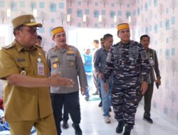 Kepala Staf TNI AL dan Kabaharkam Polri Tinjau Fasilitas Baru di Pulau Satangnga