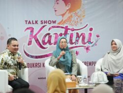 DPPPA Kota Makassar Gelar Talkshow Peringatan Hari Kartini bertajuk ‘Edukasi Kesehatan Mental Perempuan’.