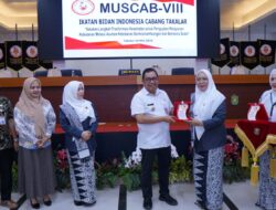 Bupati Mohammad Firdaus Daeng Manye Buka Muscab ke-VIII Ikatan Bidan Indonesia Kab. Takalar
