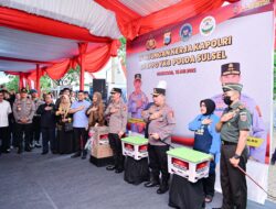Kapolri dan Wagub Sulsel Tinjau Program SPPG Polda Sulsel
