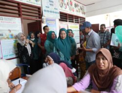 Dorong Peningkatan Layanan Kesehatan, Ketua TP PKK Tinjau Posyandu Era Baru Nusa Indah 4