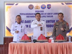 Wabup Takalar Buka Sosialisasi Pencegahan Penyalahgunaan Narkotika dan Napza 