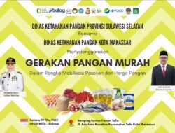 Besok, Gerakan Pangan Murah Hadir di Tallo, Pemprov Sulsel Jaga Daya Beli Masyarakat