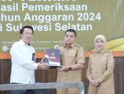 Pemkot Makassar Kembali Raih Opini WTP