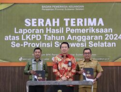 Gemilang! Pemkab Takalar Raih WTP Empat Kali Berturut-turut