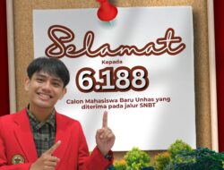 6.188 Calon Mahasiswa Unhas Lulus Melalui Jalur UTBK SNBT 2025, Berikut Tahapan Selanjutnya
