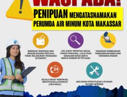 Cegah Penipuan, PDAM Makassar Edukasi Warga Ciri-Ciri Petugas Resmi di Lapangan
