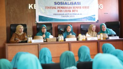 Melinda Aksa Terus Gaungkan Rumah Sehat dan Layak Huni Kunci Tumbuh Kembang Anak 