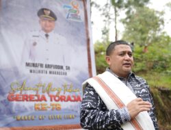 Hadiri HUT ke-78 Gereja Toraja, Munafri: Makassar Milik Semua, Tanpa Sekat