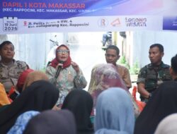 Reses di Kelurahan Ballaparang, Legislator DPRD Makassar, Rezki, Terima Keluhan Bantuan PKH Tidak Tepat Sasaran.