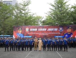 Kepala Damkarmat Makassar Berganti, Sekda Zulkifly Minta Kinerja Organisasi Jangan Padam