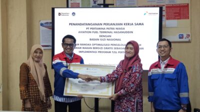 Pertamina Patra Niaga AFT Hasanuddin Jadi Pelopor Pengelolaan Limbah Program Makan Bergizi Gratis di Indonesia