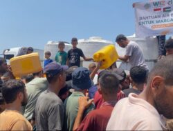 Warga Gaza Kelaparan, Indonesia Hadir Bawa Harapan dengan Bantuan Pangan
