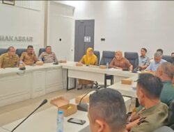 Sekdis Pertanahan Kota Makassar Hadiri Rapat Koordinasi Persiapan Pengosongan Lahan,Pastikan Semua Berjalan Lancar