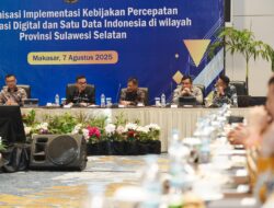 Rakor Kemenko Polkam di Sulsel Bahas Pencegahan Kejahatan Digital dan Judi Online