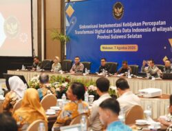 Forum Rakor Transformasi Digital, Sekda Jufri Bicara Sinergi dan Satu Data Indonesia