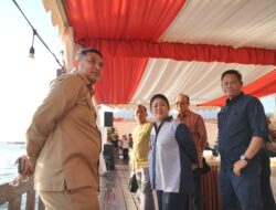 Munafri, Titiek Soeharto dan Mentan Sailing Phinisi Nikmati Pesona Pariwisata Makassar