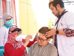 Sambut HUT ke-80 RI, RSUD Haji Makassar Gelar Pemeriksaan Kesehatan Telinga dan Gizi Gratis untuk 150 Warga