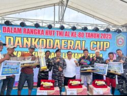 Bupati Takalar Hadiri Final Lomba Balap Perahu Katinting Race Laikang Seri 4