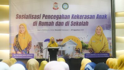 Wujudkan Lingkungan Ramah Anak, Pokja Bunda PAUD Makassar Gelar Sosialisasi Cegah Kekerasan Anak 