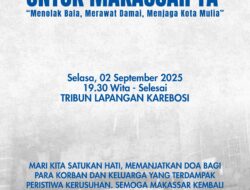 Terbuka untuk Umum, Pemkot Ajak Warga Makassar Gelar Doa Bersama