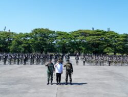 Upacara Pelepasan Pasukan Pengamanan, Gubernur Sulsel: Terima Kasih Sudah Menjaga Sulsel Damai
