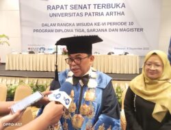 Wisuda 368 Mahasiswa, Rektor Universitas Patria Artha: Fokus Pada Penciptaan Lapangan Kerja