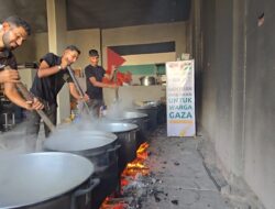 Gandum Indonesia Hadir di Gaza Utara, 600 Warga Terima Bantuan Makanan
