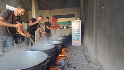 Gandum Indonesia Hadir di Gaza Utara, 600 Warga Terima Bantuan Makanan