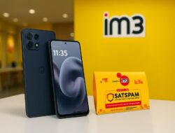 IM3 Hadirkan bundling Motorola Moto g86 Power 5G dengan untuk Pengalaman internetan Kuat, Stabil, dan Aman