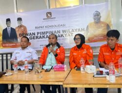 Konsolidasi Gerakan Rakyat Sulsel Dihadiri Ketua Umum DPP Sahrin Hamid