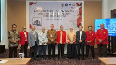 Kerjasama UGM, 6 Bakal Calon Rektor Unhas Periode 2026-2030 Jalani Proses Assesmen Psikologi